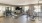a gym with exercise equipment