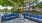 outdoor lounge seating in entertainment area